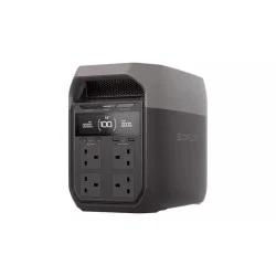 Ecoflow Delta 3 Power Station, 1024Wh Solar Generator - Black